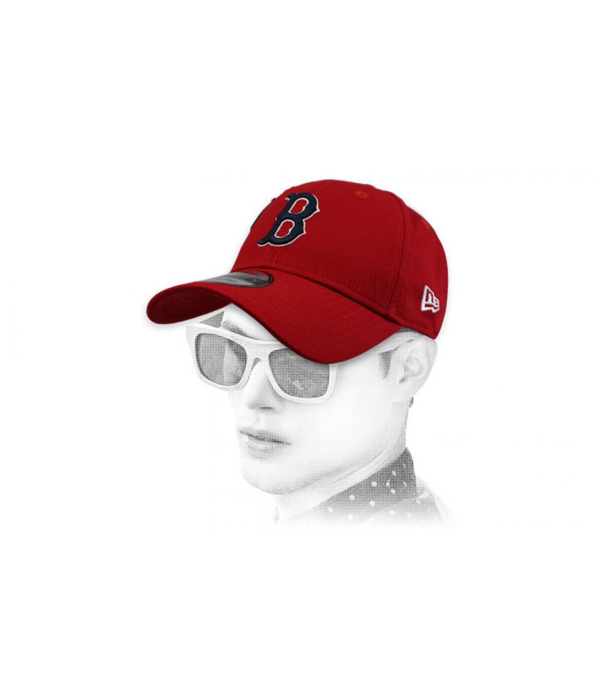 Cap B rot Cap Cooperstown Patched 9Forty Boston Cap B rot Cap Cooperstown Patched 9Forty Boston